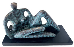 Reclining Nude - Bronze