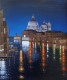 Reflections On The Grand Canal - Paper - Mounted