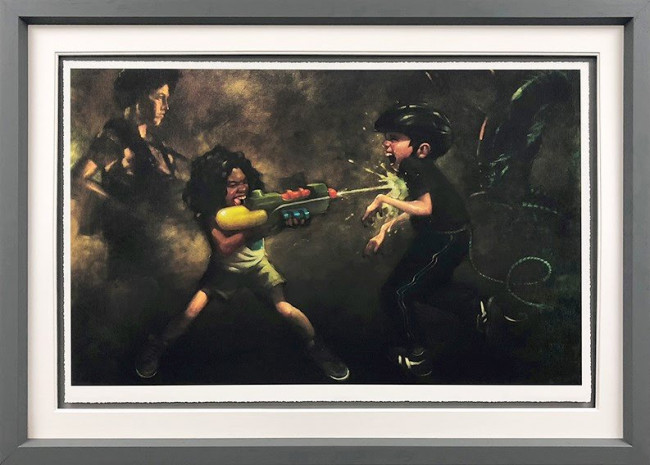 Ripley's Game (Aliens) - Framed