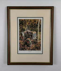 Robins Fordson - Dark Wood Framed