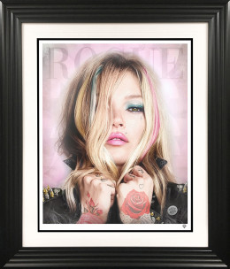 Rock Star Rogue (Colour) - Black Framed