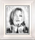 Rock Star Rogue (Black & White) - White Framed