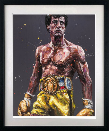 Rocky - Artist Proof - Black Framed