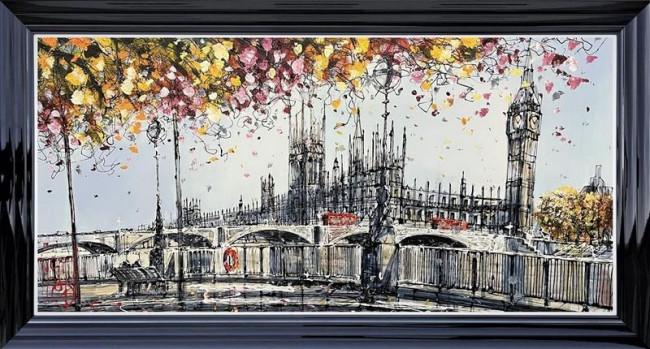 Romance On The Riverside - Limited Edition - Black Framed