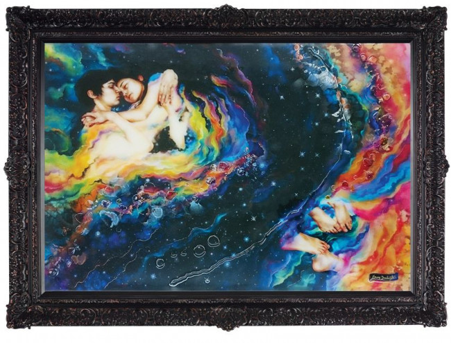 Romeo And Juliet - Black Ornate Framed Romeo And Juliet - Black Ornate Framed
