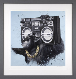 Run Chimp-M-C - Grey Framed