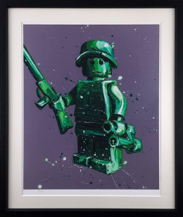 Ryan (Lego) - Black Framed