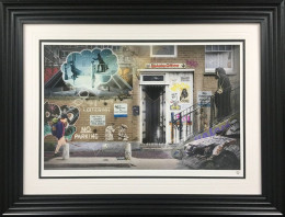 School Walker - Artist Proof Black Framed