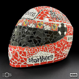 Schumacher Helmet - F1 Racing Helmet - Sculpture