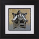 Self Made Man II - Gold Metallic - Black Framed