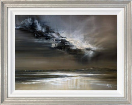 Serene Sublime - Original - Silver Framed