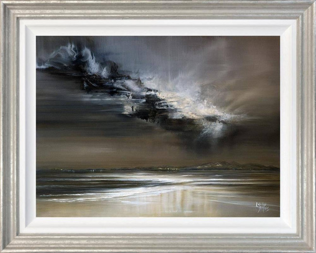 Serene Sublime - Original - Silver Framed Serene Sublime - Original - Silver Framed