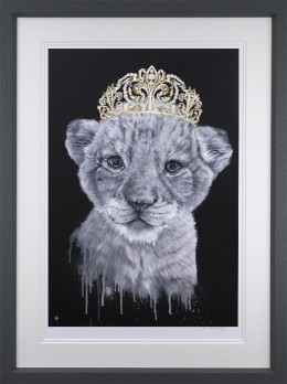 Sheba - Artist Proof - Grey Framed