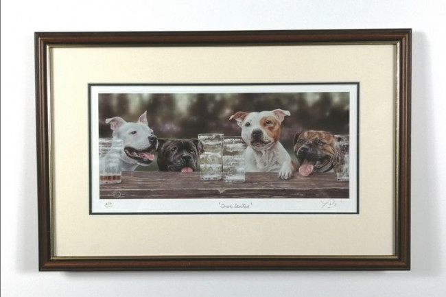 Short Staffed - Brown Framed
