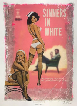 Sinners In White - Mounted