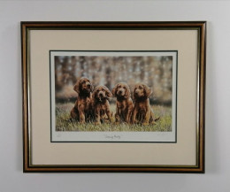 Sitting Pretty - Brown Framed