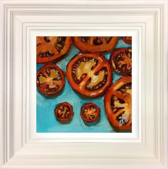 Slice - Original - White Framed Slice - Original - White Framed