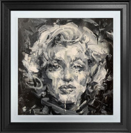 Some Like It Hot (Marilyn) - Black Framed