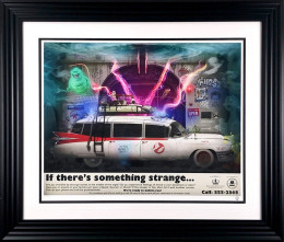 Something Strange - Black Framed