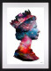 Space Queen - Small Size - White Background - Black Framed