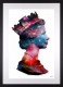 Space Queen - Regular Size - White Background - Black Framed