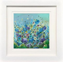 Sparkle In The Breeze - White Framed