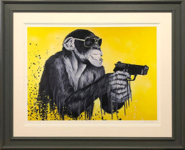 Speak To The Monkey - Framed