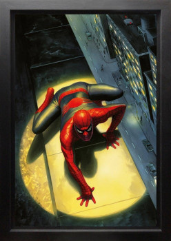 Spectacular Spider-Man - Deluxe Canvas - Black Framed - Framed Box Canvas