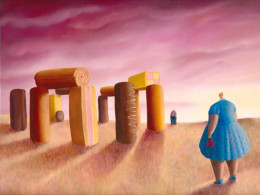 Spongehenge (Stonehenge) - Mounted