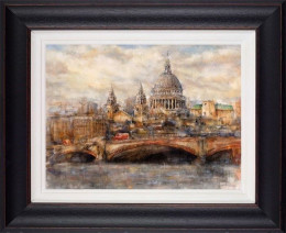 St Paul's - Black Framed