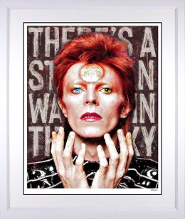 Starman - White Framed