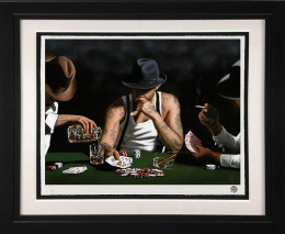 Stay Lucky - Black Framed