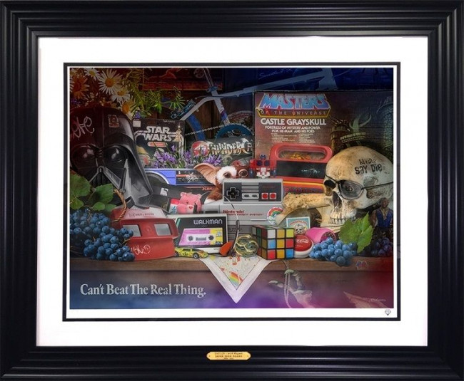 Still Life I (With Mogwai) - Black Framed
