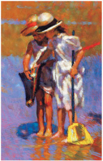 Summer Idyll II - Mounted Summer Idyll II - Mounted