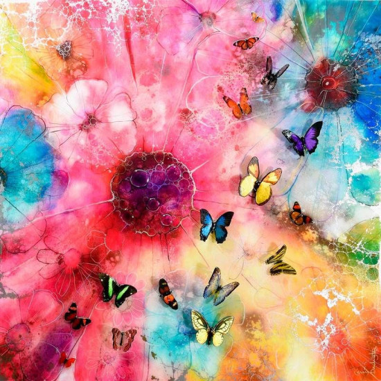 Summer Nectar - Unframed Canvas