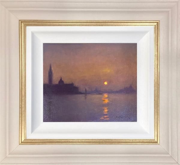 Sunrise Dream - Original - Cream Framed Sunrise Dream - Original - Cream Framed