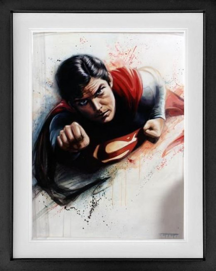 Superman - Original - Black Framed