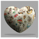 Tattoo Heart (Grey Background) - Small - Mounted