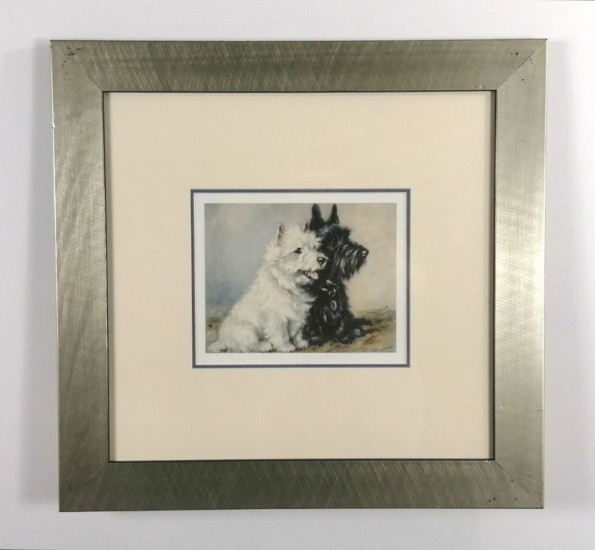 Terriers - Silver Framed