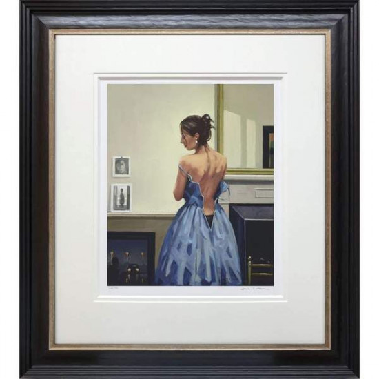 The Blue Gown - Black Framed