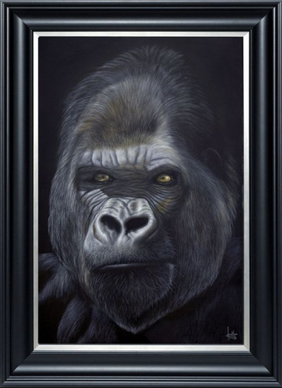 The Boss - Canvas - Black Framed