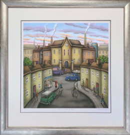 The Chocolate Factory - On Paper - Framed