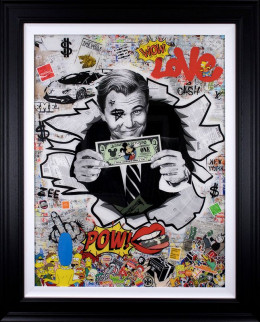 The Colour Of Money - Artist Proof Resin Deluxe - Black Framed