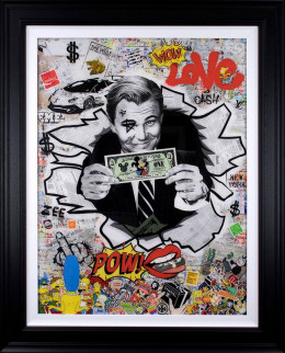 The Colour Of Money - Resin Deluxe - Black Framed