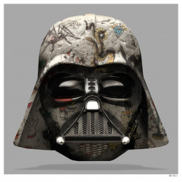 The Dark Lord - Darth Vader - (Grey Background) - Small - Mounted
