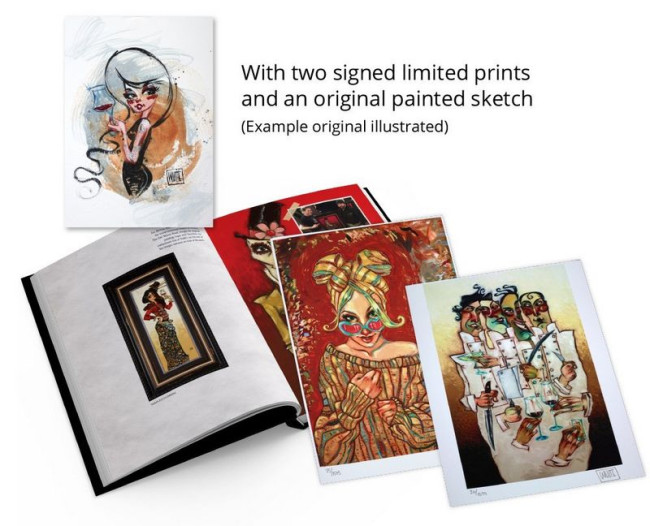 The Devils In The Details - Deluxe Book, Original Sketch And Two Prints