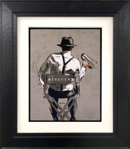 The Director - Sketch - Artist Proof Black Framed