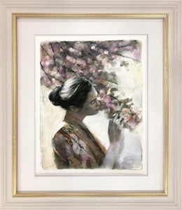 The Frailty Of Hearts And Flowers - Study - Framed