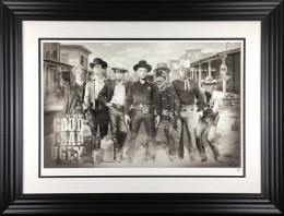 The Good The Bad And The Ugly - Black Framed