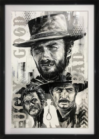 The Good, The Bad & The Ugly - Original - Black Framed